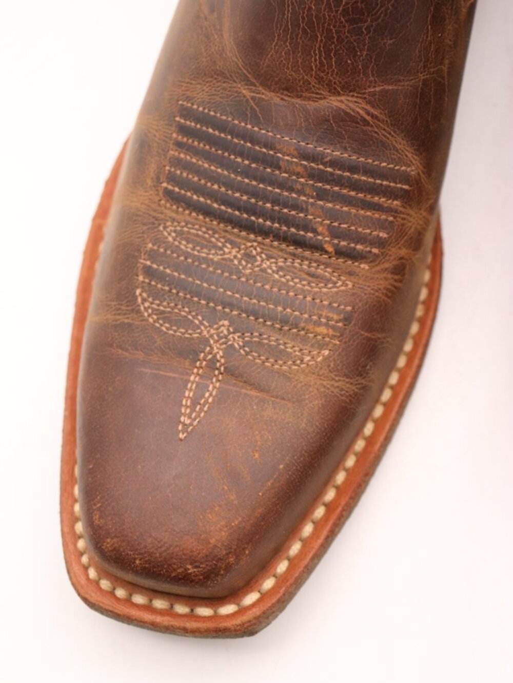 Ariat Autry Western Boots Women’s Size 7.5 B Brown Leather Embroidered 10018570 - Picture 10 of 10